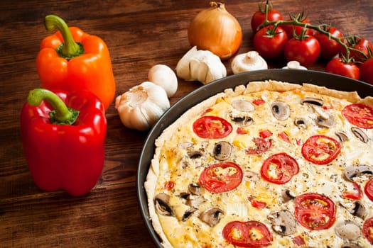 Vegetable Quiche
