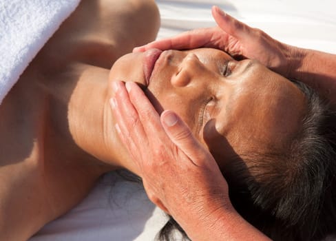 Japanese facial massage is a combination of traditional Japanese medial concepts and distinct hand manipulation techniques