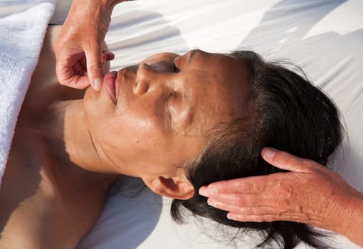 Japanese facial massage is a combination of traditional Japanese medial concepts and distinct hand manipulation techniques