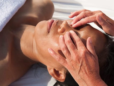 Japanese facial massage is a combination of traditional Japanese medial concepts and distinct hand manipulation techniques