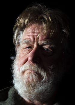 Old man with a grey beard