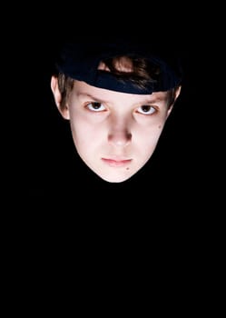 Portrait of a young boy