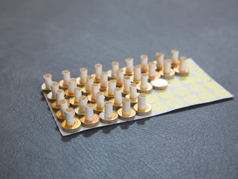 Moxa for moxibustion acupuncture needles to provide heat