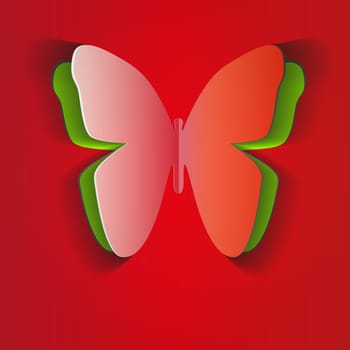 Butterfly Red