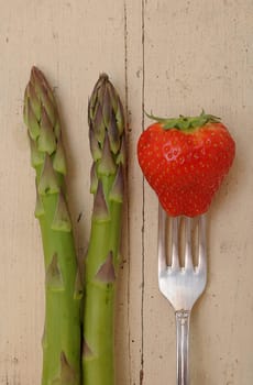 green asparagus