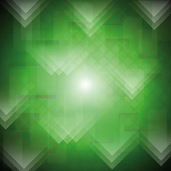 colorful illustration with green  background for your design