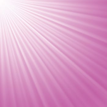 colorful illustration with pink raysl background  for your design