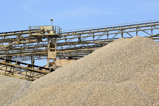 Sand and gravel
