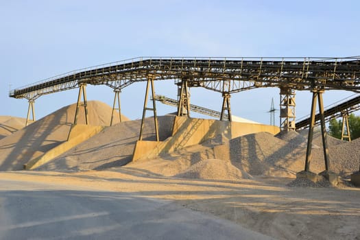 Sand and gravel