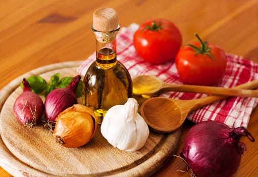 Ingredients for Italian dishes