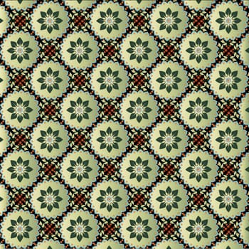 prepared in the eastern Ottoman style seamless pattern