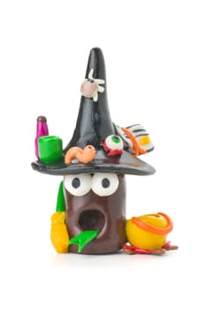 Handmade Alchemists Clay Figure