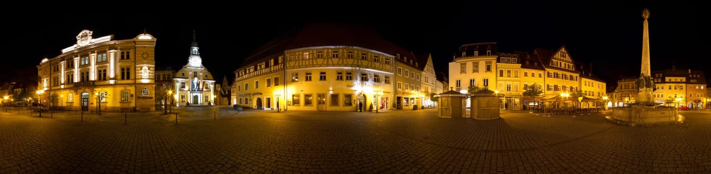 At the Town Hall Panorama