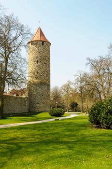 Fritzlar is a small German town (pop. 15,000) in the Schwalm-Eder district in northern Hesse, 160 km (99 mi) north of Frankfurt, with a storied history. It can reasonably be argued that the town is the site where the Christianization of northern Germany (north and east of the Roman Limes) began and the birthplace of the German empire as a political entity.