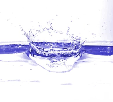 colored splash