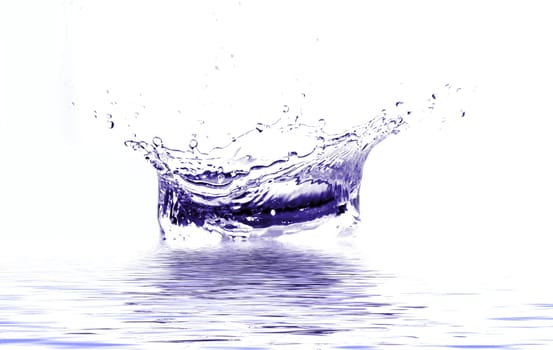 colored splash