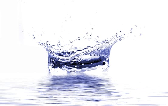 colored splash