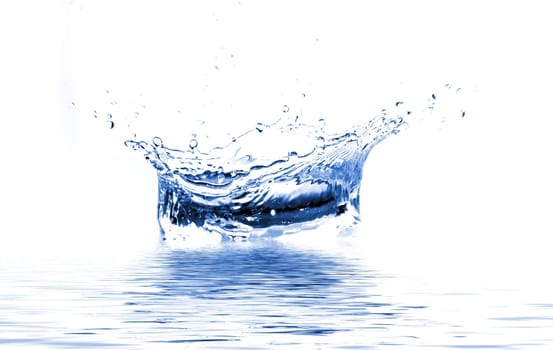 colored splash