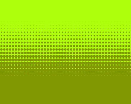 Light green area and boxes with soft transition to dark green
