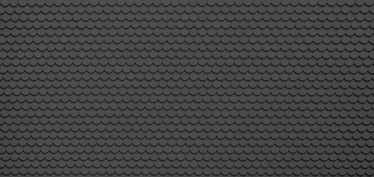 Black / grey roof tiles, architecture background