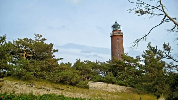 Lighthouse at Darsser Ort (peninsular Darss-Fischland-Zingst / germany)
