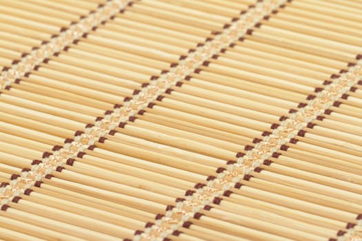 Bamboo mat as background