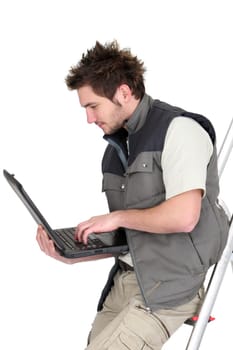 Craftsman with tools