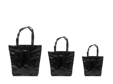 A ladies bag isolated against a white background