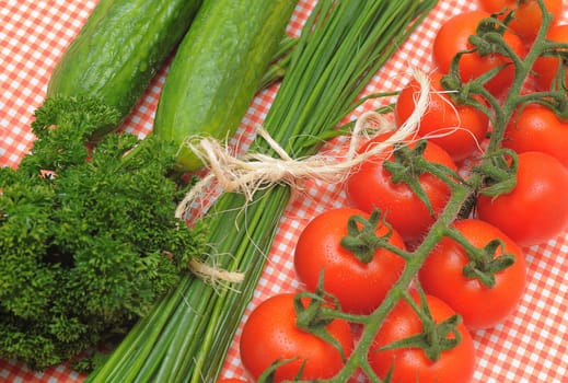 Summer vegetables