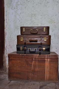 old suitcases nostalgia