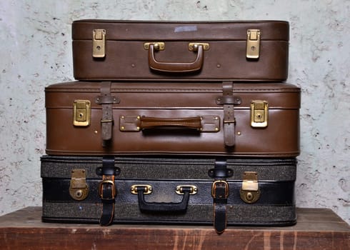 old suitcases nostalgia