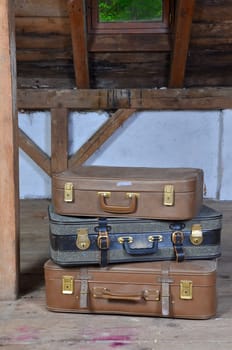 old suitcases nostalgia