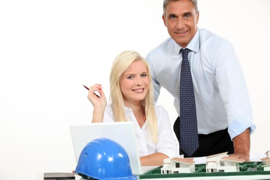 Architects stood by model housing