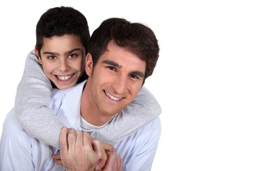 Father and son