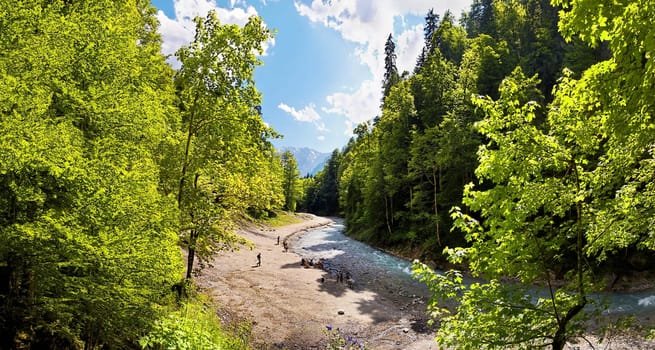 Oberere Partnach,Garmisch-Partenkirchen,Bavaria,Germany