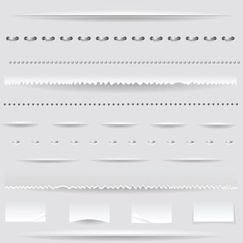 set of dividers for your web design
