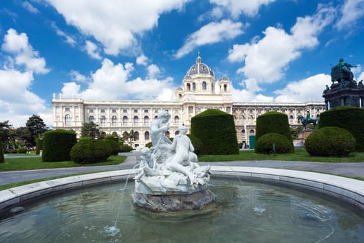 Natural History Museum Vienna,building and landmark on the Ringstrasse