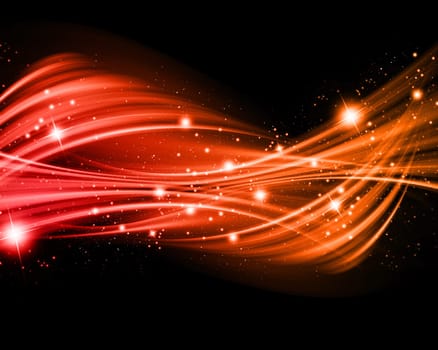 Glowing lights background