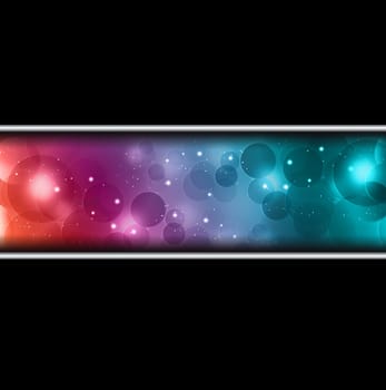 abstract background with bokeh effect