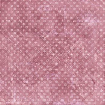 Grunge Polka Dots Background