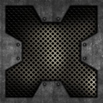 Grunge metal background