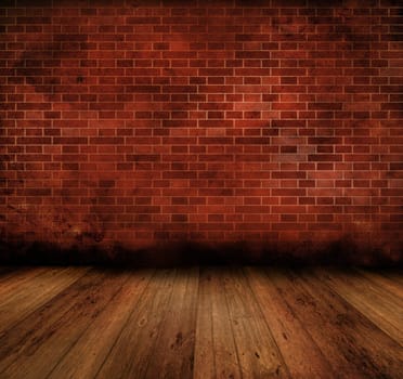 Old grunge interior