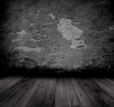 Old grunge interior