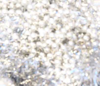 Silver Christmas lights