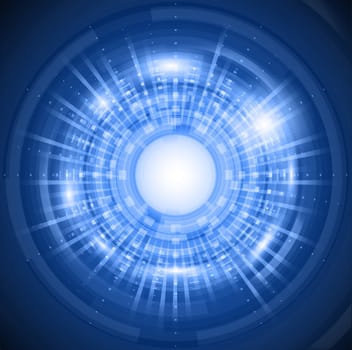 Abstract circular background