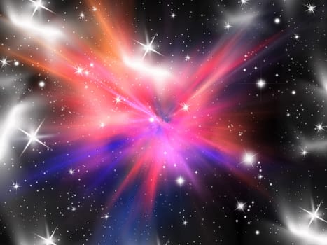 Abstract star background