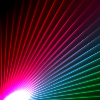 abstract starbust effect background
