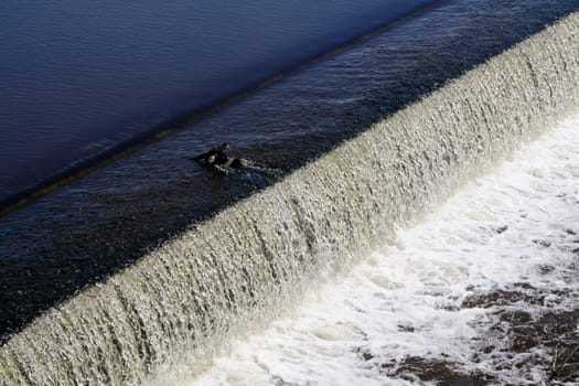 Barrage of the Weser