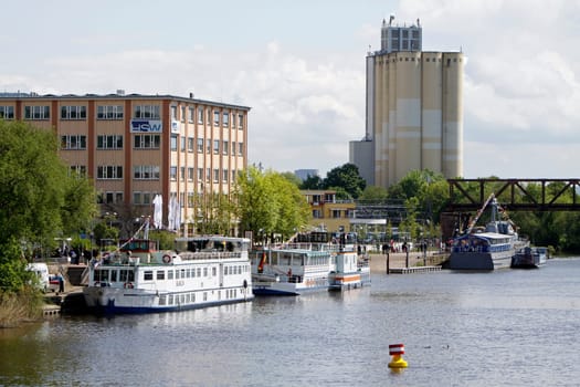 Banks of the Weser in Hameln