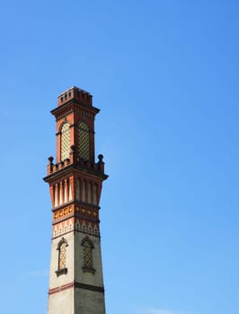 Chimney of an old combined heat and power plant